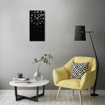 Rechthoekige glas klok Abstracte achtergrond