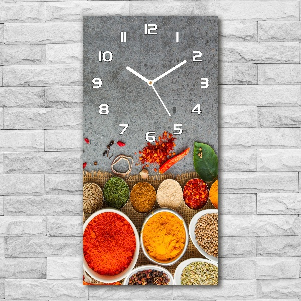 Glazen klok rechthoekige Kleurrijke kruiden