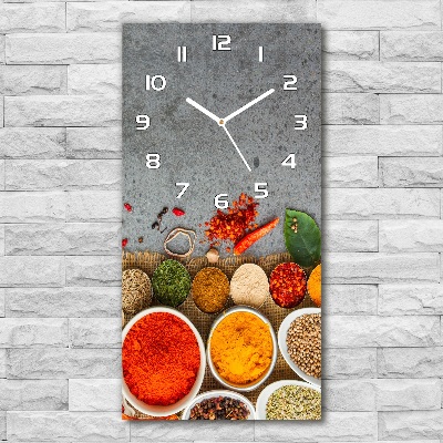 Glazen klok rechthoekige Kleurrijke kruiden