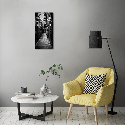 Glazen klok rechthoekige Stadsstraten