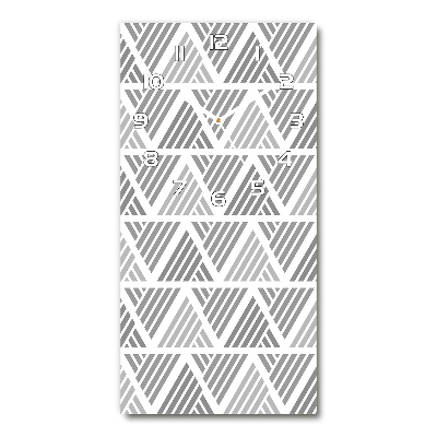 Glazen klok rechthoekige Geometrische achtergrond