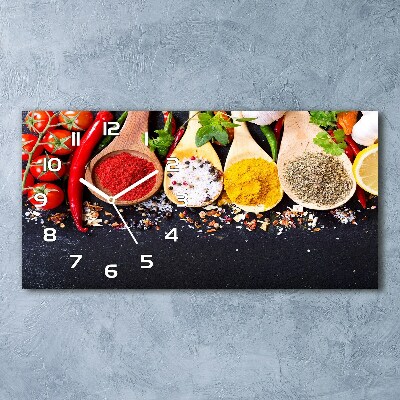 Glazen klok horizontaal Specerijenmengsel