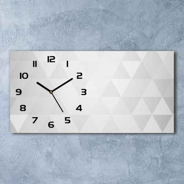 Zegar ścienny szklany cichy Abstrakcja tło