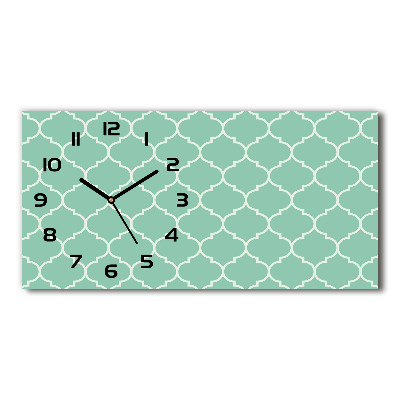 Zegar ścienny szklany Marokańskie tło