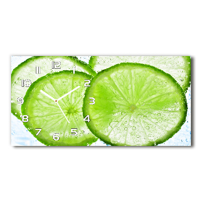 Glazen klok horizontaal Limes onder water
