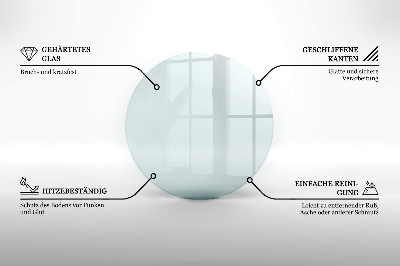 Vloerplaat voor kachel Transparant