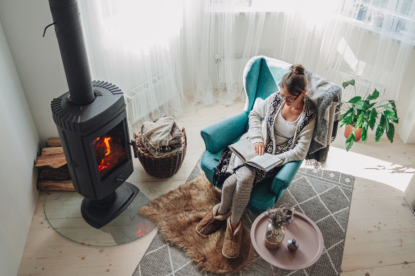 Vloerplaat voor kachel Transparant