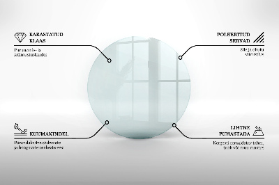 Vloerplaat voor kachel Transparant