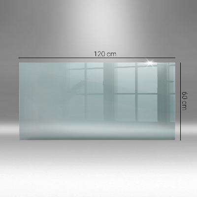 Rechthoekige vloerplaat openhaard Transparant