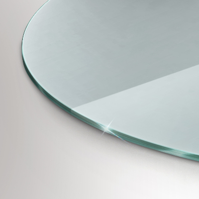 Szyba pod kozę półokrągła transparentna