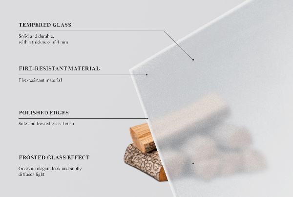 Ronde kachel vloerplaat Optisch melkglas effect