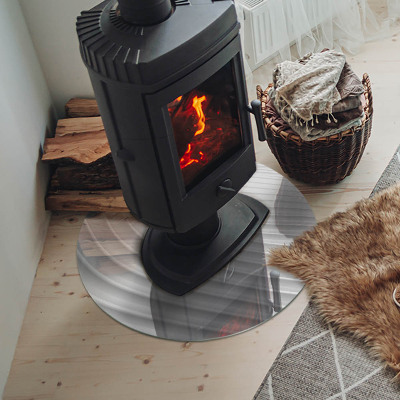 Onderplaat kachel Golven van delicate lijnen