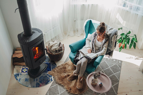 Szyba pod kominek Wzory ceramicznych płytek