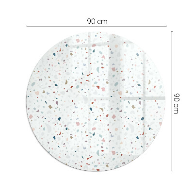 Onderplaat kachel Patroon met kleine vormen