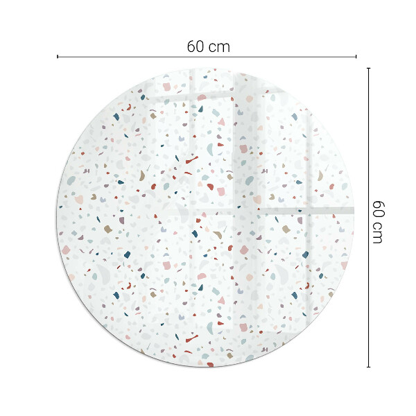 Onderplaat kachel Patroon met kleine vormen