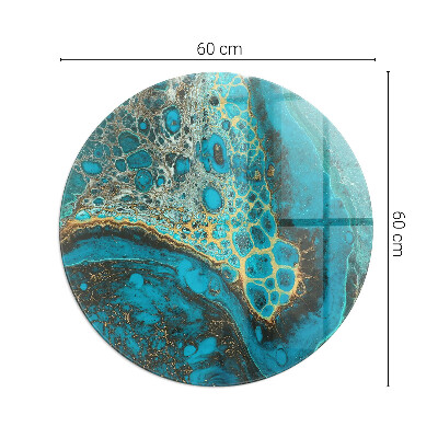Podkładka pod kominek Abstrakcyjny wzór organiczny