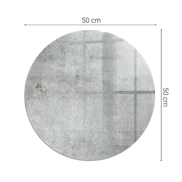 Onderplaat kachel Ruwe betontextuur