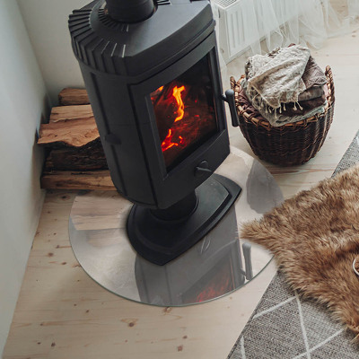 Szyba pod kominek Naturalny wzór marmuru