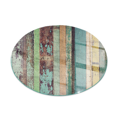 Szyba pod kominek Deski w różnych odcieniach