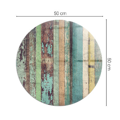 Szyba pod kominek Deski w różnych odcieniach
