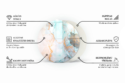 Podkładka pod kominek Tekstura kamiennej powierzchni