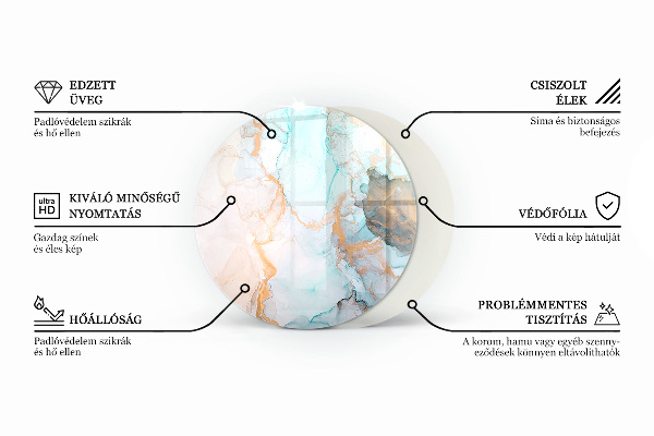 Vloerplaat voor kachel Abstract geometrisch patroon