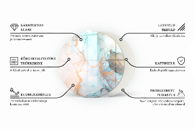 Szkło pod kominek Kolor Szary