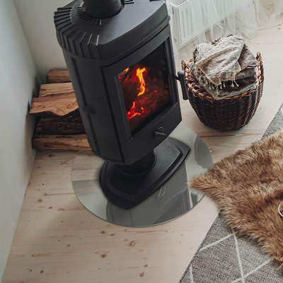 Onderplaat kachel Kleur grijsgroen