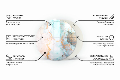 Szkło pod kominek Kolor Jasny szary