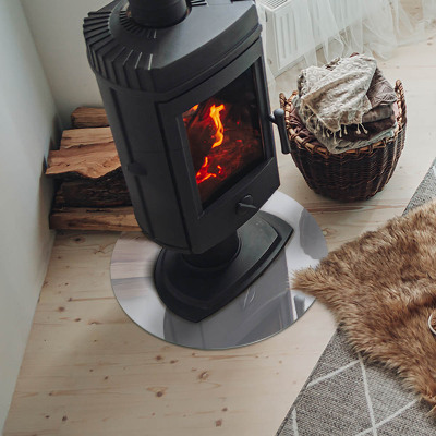 Szyba pod kominek Kolor Jasny szary