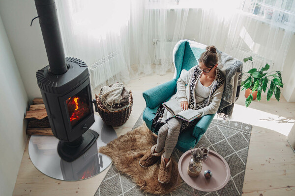 Vloerplaat voor kachel Kleur: Lichtgrijs