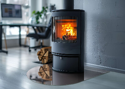 Panel kominkowy półowalny Kolor Beżowy