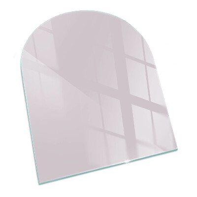 Halfronde vloerplaat openhaard Kleur: Lichtpaars