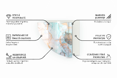 Kwartcirkel vloerplaat voor houtkachel Houten patroon in een geometrische opstelling