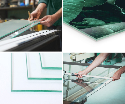 Kwartcirkel vloerplaat voor houtkachel Doos met houten frame