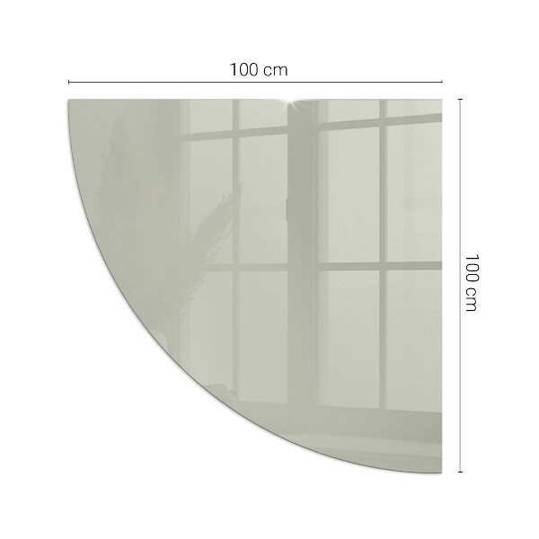 Podstawka pod kominek ćwiartka Kolor Szaro-zielony