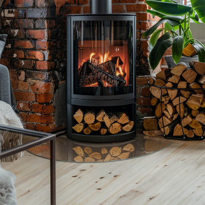 Szkło pod kozę ćwiartka Kolor Brązowy