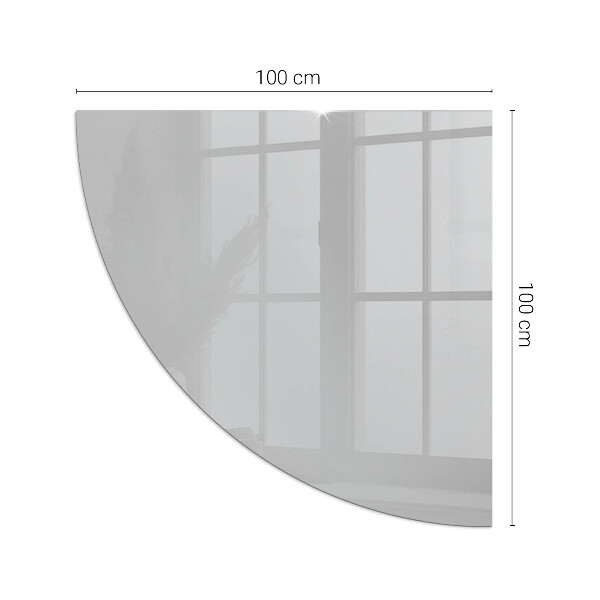 Podstawka pod kominek ćwiartka Kolor Jasny szary