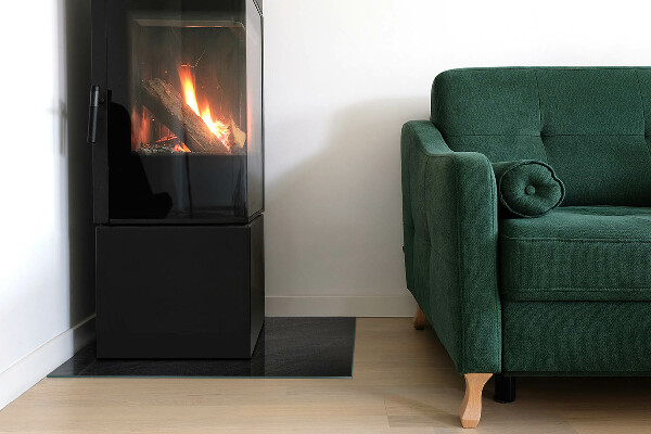 Vloerplaat openhaard Uiterlijk van ruwe steen