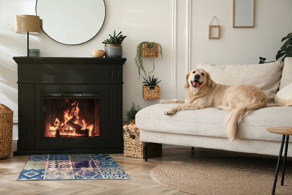 Vloerplaat openhaard Stijlvolle ontwerpen geïnspireerd op keramiek.