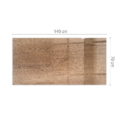 Plaat voor onder kachel Hout in een natuurlijke stijl