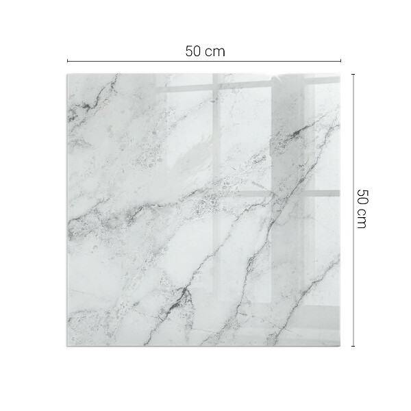 Vloerplaat openhaard Marmeren structuur met subtiele adering.