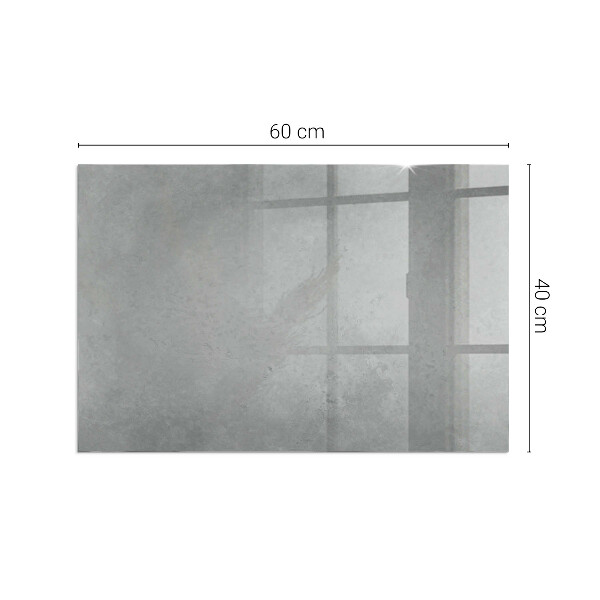 Plaat voor onder kachel Stijl met betoneffect