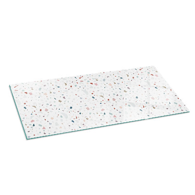 Szyba hartowana pod kominek Mikro kształty w subtelnej harmonii