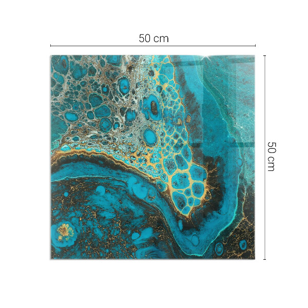 Podkładka pod kominek Ekspresyjny motyw o organicznej formie