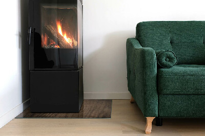 Podkładka pod kominek Drewno w naturalnym stylu