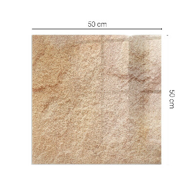 Szyba hartowana pod kominek Motyw autentycznego kamienia