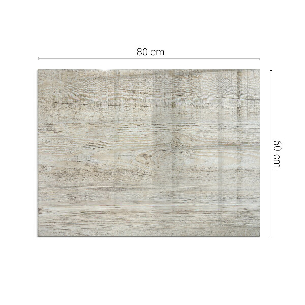 Plaat voor onder kachel Fijne textuur van licht hout