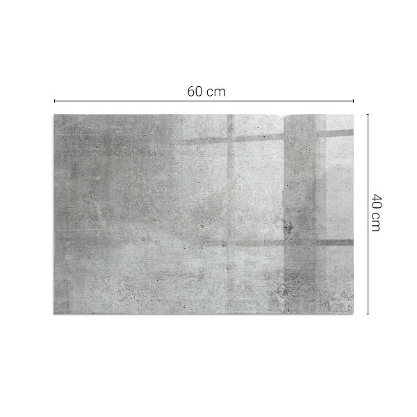 Podkładka pod kominek Motyw surowego betonu