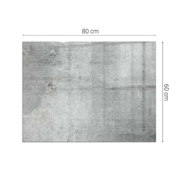 Podkładka pod kominek Motyw surowego betonu